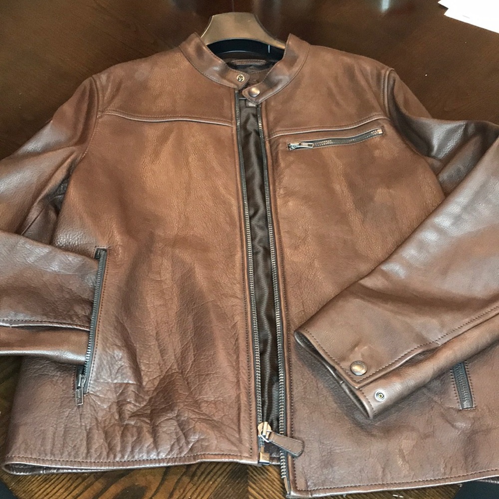 Coach Leather Jacket brand new without tags.